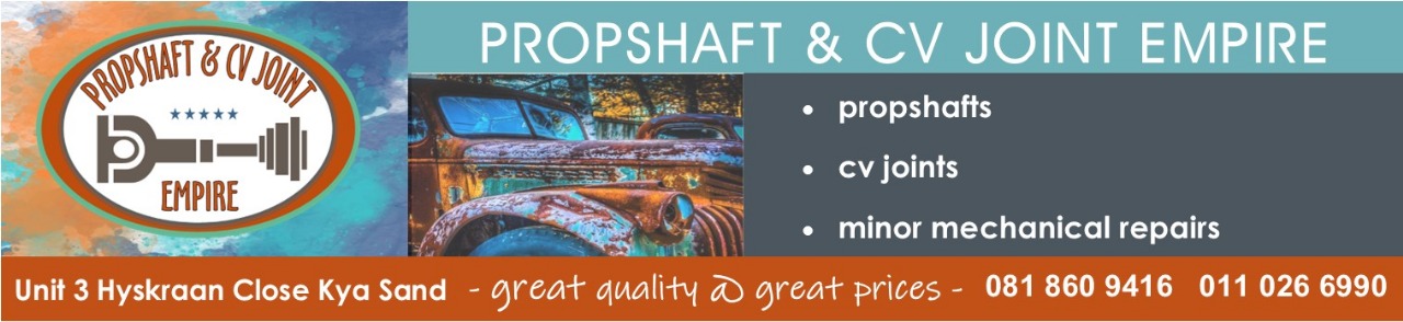 Propshaft and CV Joint Empire