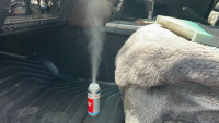 Air cleaner activated