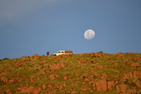 Sundowner atop Kopje above Campsite @ 3 Provs